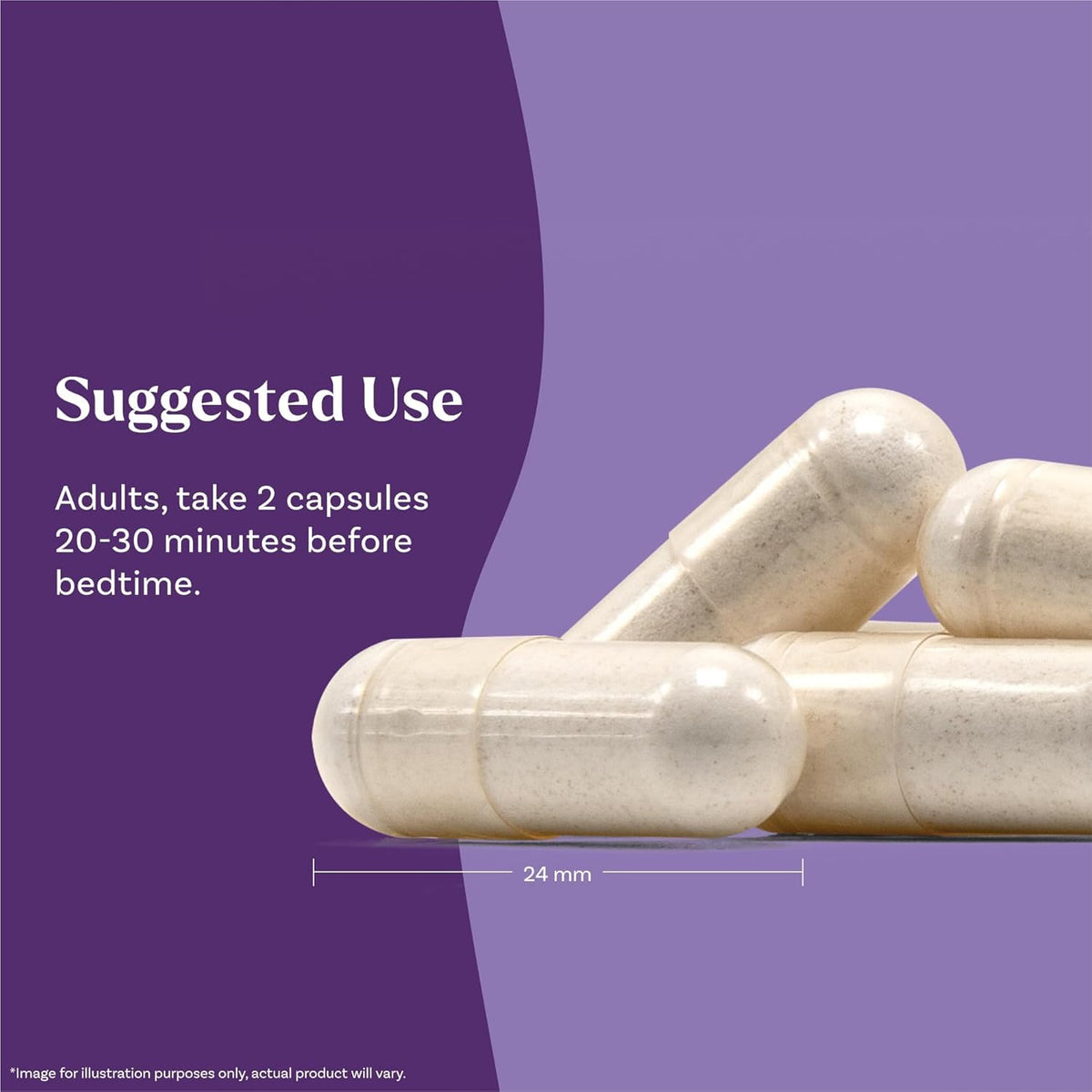 Capsules Natrol Sommeil & Récupération sur un fond neutre
