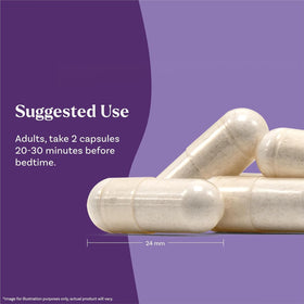 Capsules Natrol Sommeil & Récupération sur un fond neutre