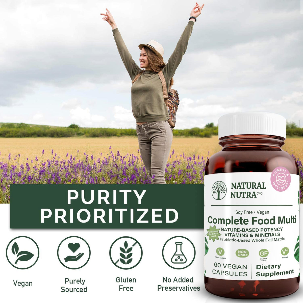 Capsules Natural Nutra prêtes à être prises