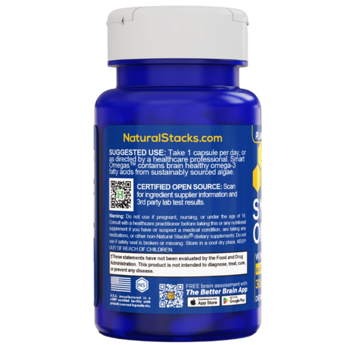 Capsules NATURAL STACKS sur une surface en bois