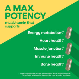Capsules Nature's Way Alive! Max6 sur un fond blanc