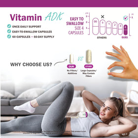 Capsules NatureGenX ADK dans une main