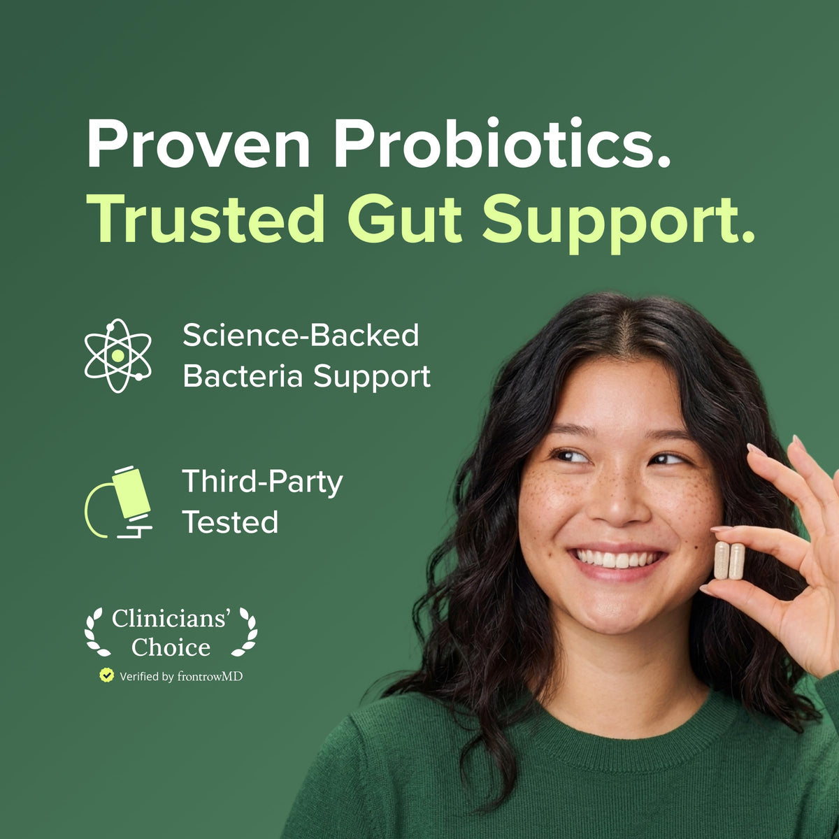 Capsules nbpure Poobiotics avec arrière-plan naturel
