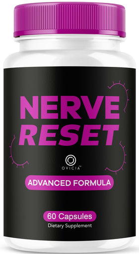 Capsules Nerve Reset OVICIA 60 pièces, vue avant