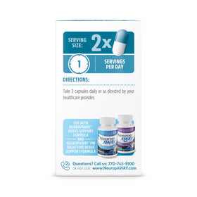 Capsules NeuropAWAY prêtes à être utilisées pour un soutien oculaire