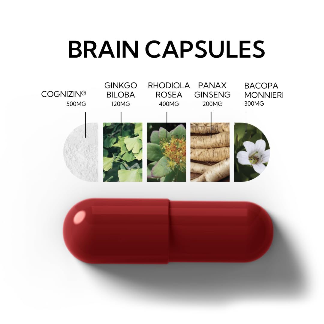Capsules Neutonic Nootropic avec étiquette visible