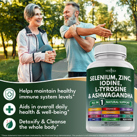 Capsules NEW AGE sur fond blanc