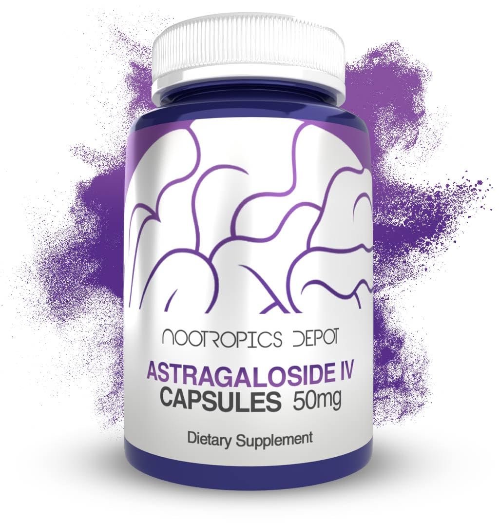 Capsules Nootropics Depot Astragaloside IV 50mg vue de face