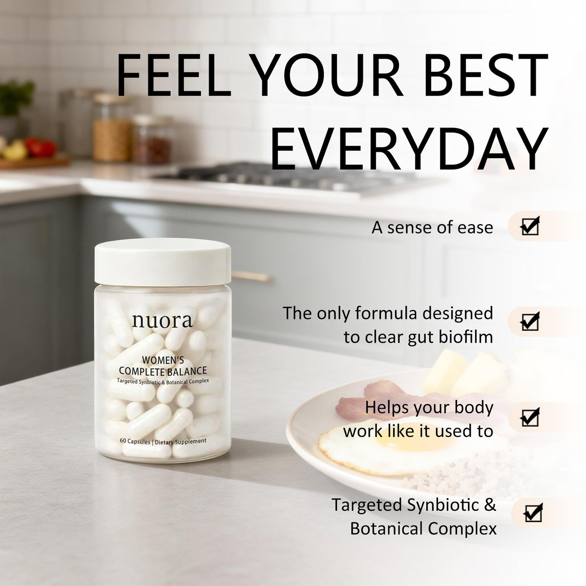 Capsules nuora sur une table en bois