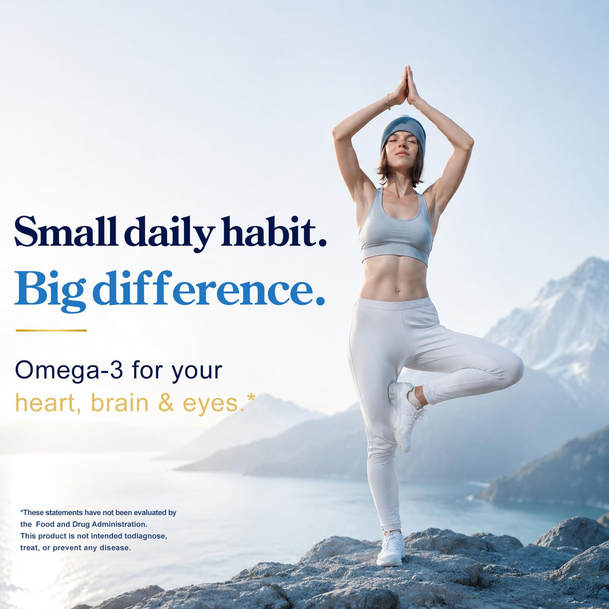 Capsules Omega-3 ZIPINKJ dans une main