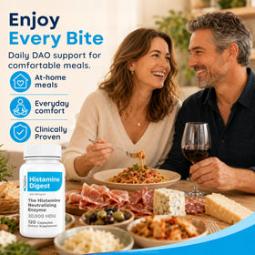 Capsules Omne Diem Histamine Support sur une table