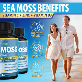 Capsules Organic Cadane avec vue sur le dosage recommandé
