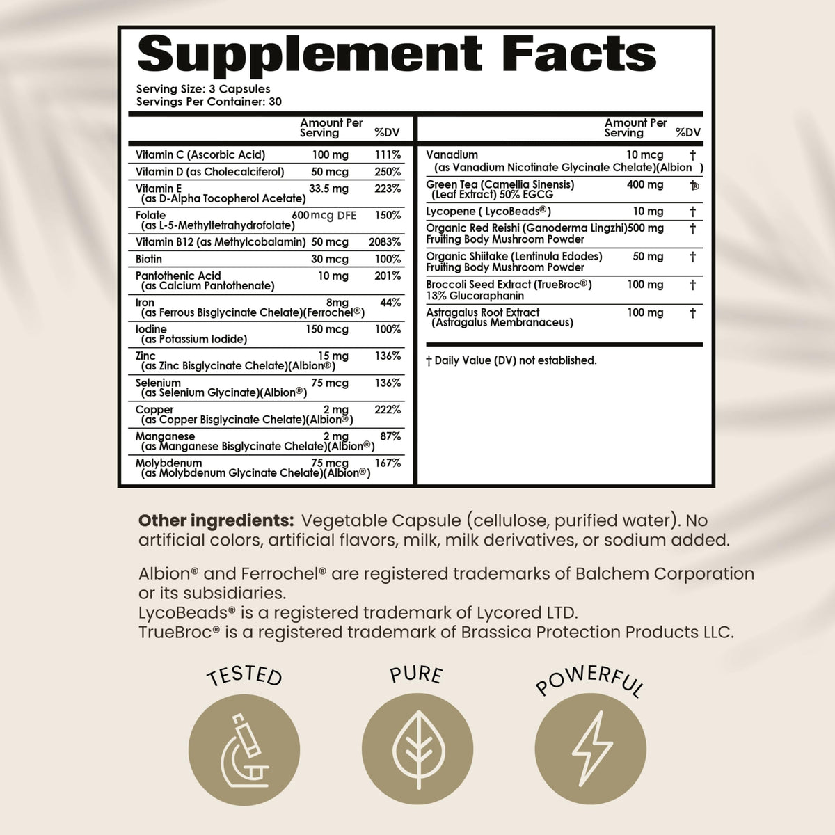 Capsules PAPCLEAR HPD Rx sur une table