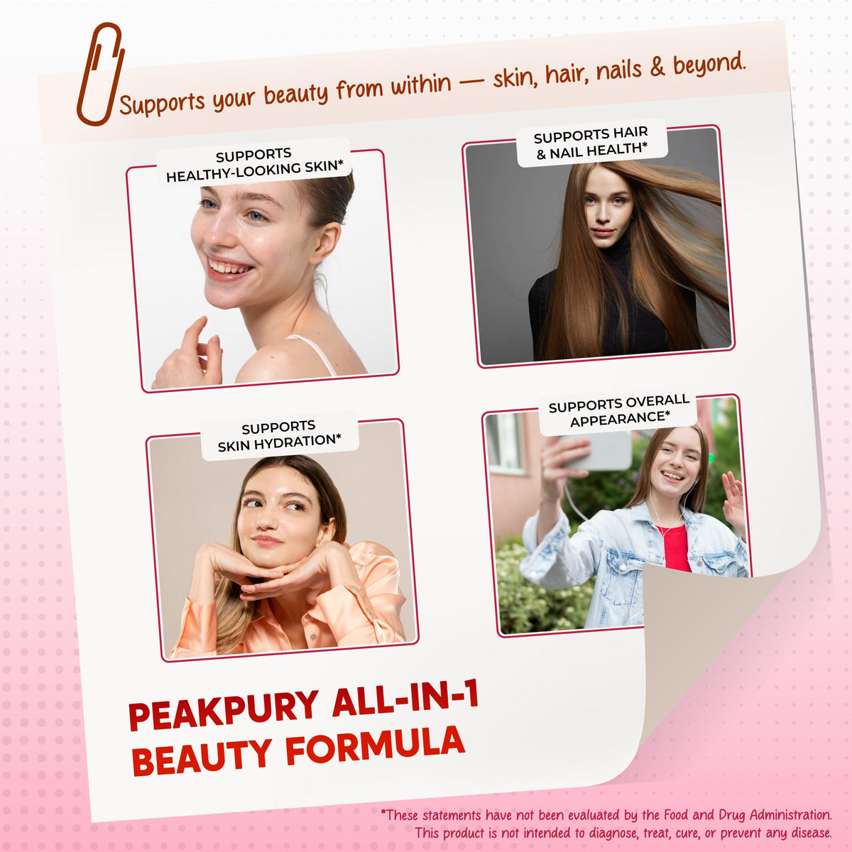 Capsules PEAKPURY sur fond blanc