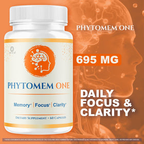 Capsules Phytomem One d'OVICIA, vue latérale avec dosage
