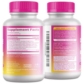 Capsules Pink Stork avec une cuillère pour dosage