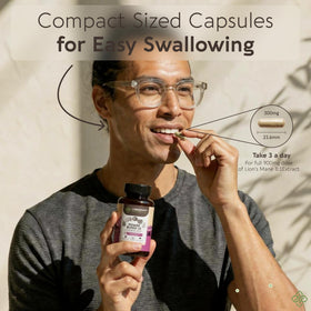 Capsules Power 15 sur une table avec un fond naturel