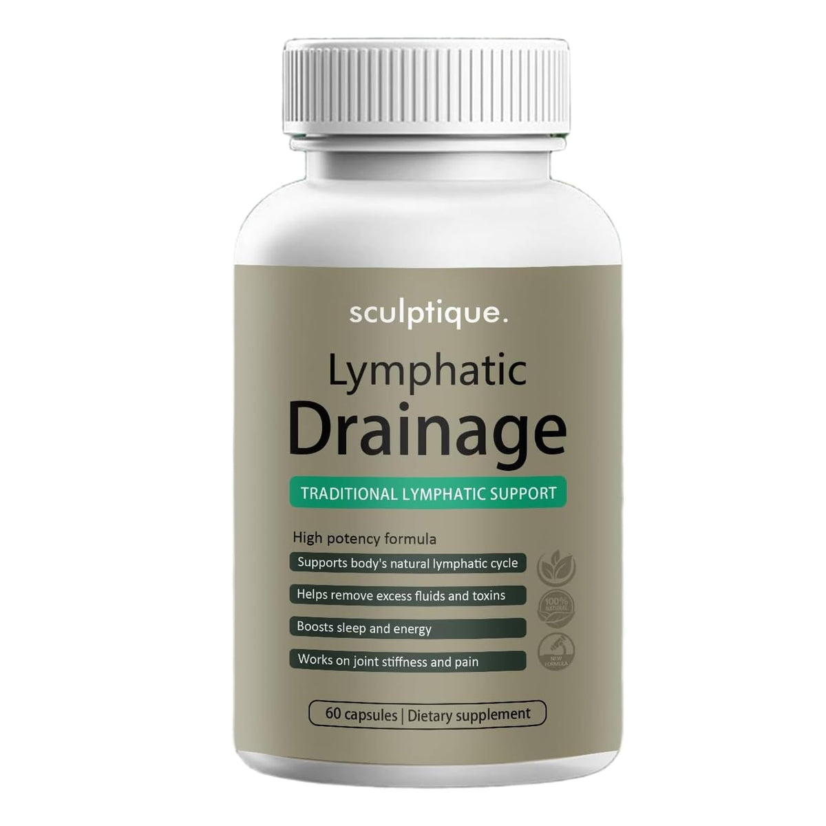 Capsules pressurepal de drainage lymphatique, boîte de 60 unités