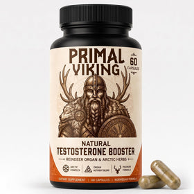 Capsules Primal Viking support de bien-être, boîte de 60 capsules