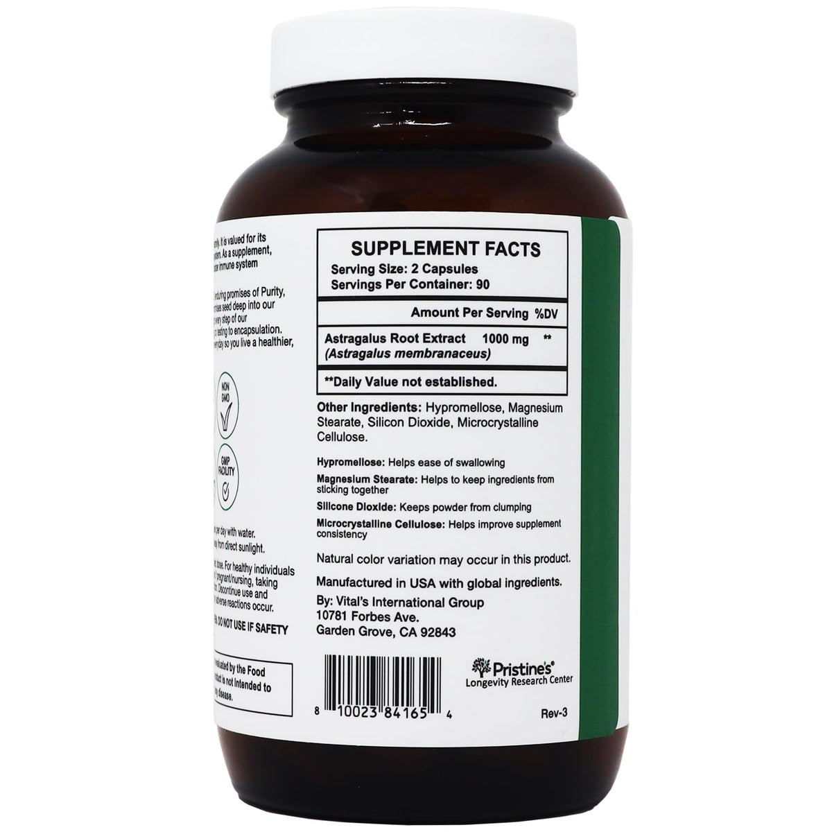 Capsules PRISTINE'S dans un environnement naturel
