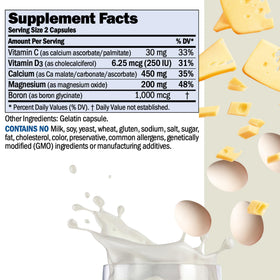 Capsules ProCaps Calcium Magnésium d'ANDREW LESSMAN sur une table
