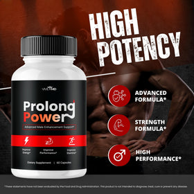 Capsules Prolong Power Wellnessesity dans une main