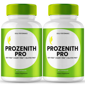 Capsules Prozenith Sel Rose en flacon, vue de face