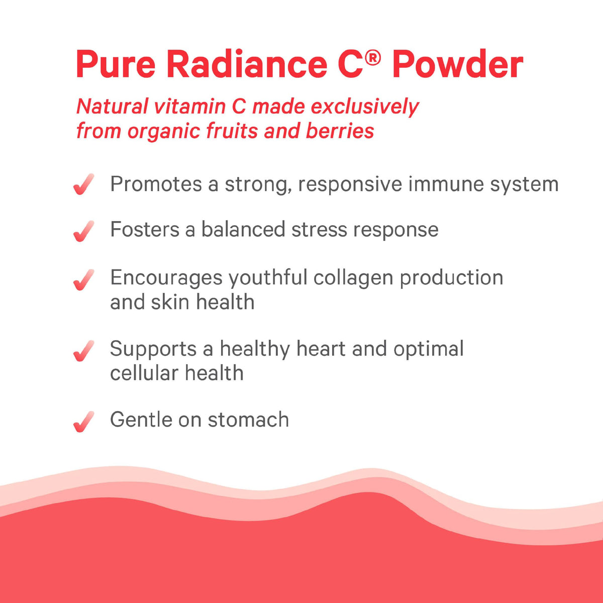 Capsules PURE SYNERGY Pure Radiance C avec fond naturel