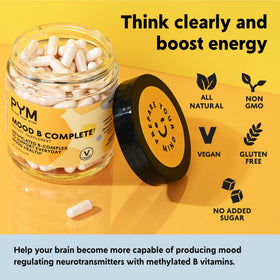 Capsules PYM Mood B Complete sur une surface neutre