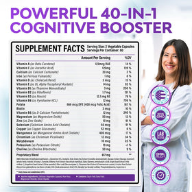 Capsules Rainbow Nutrients 40-en-1 dans une main
