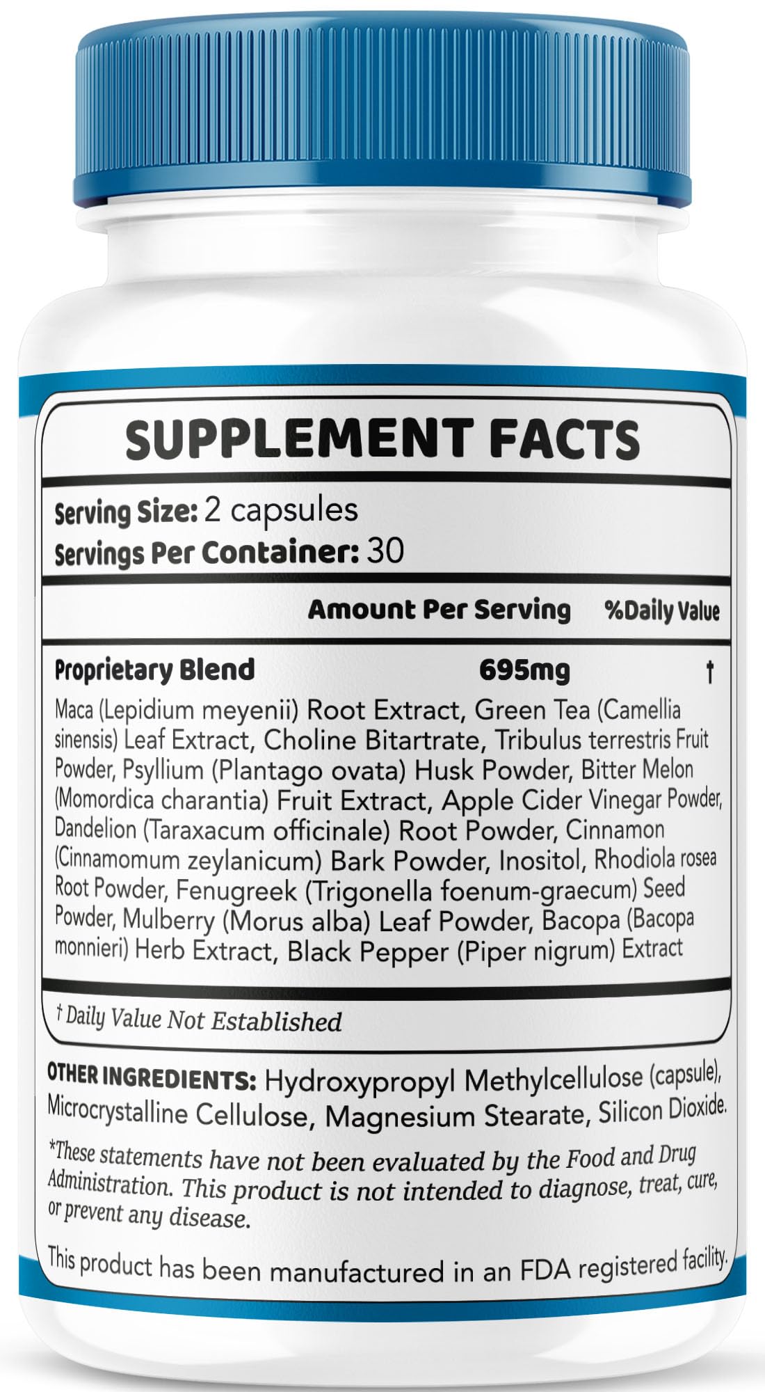 Capsules Retina Clear Pro 180 avec des fruits et légumes