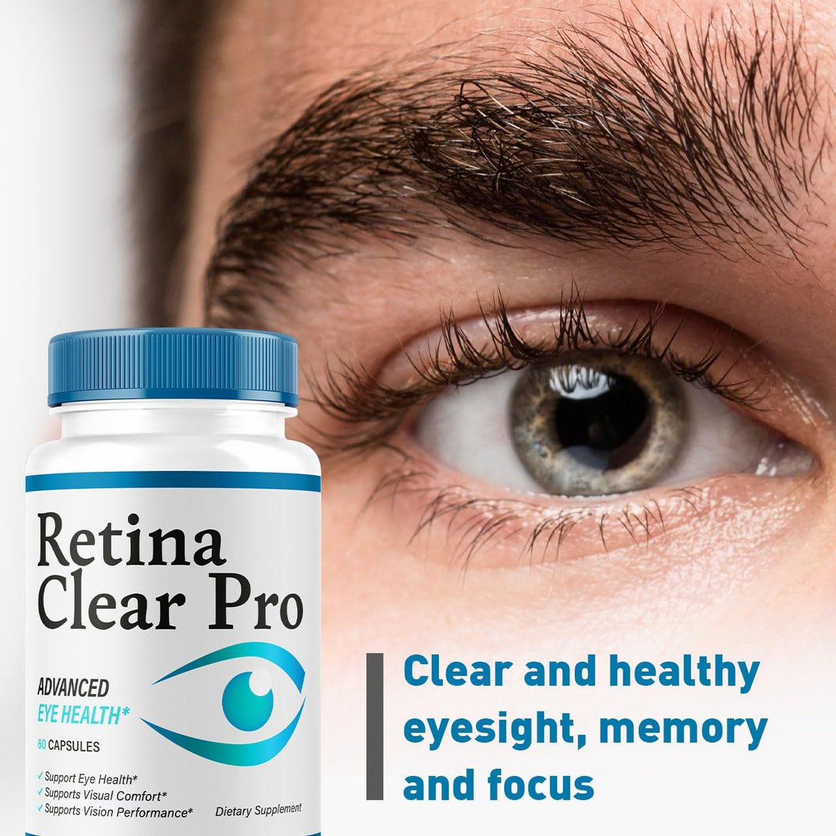 Capsules Retina Clear Pro 180 dans un cadre de vie actif