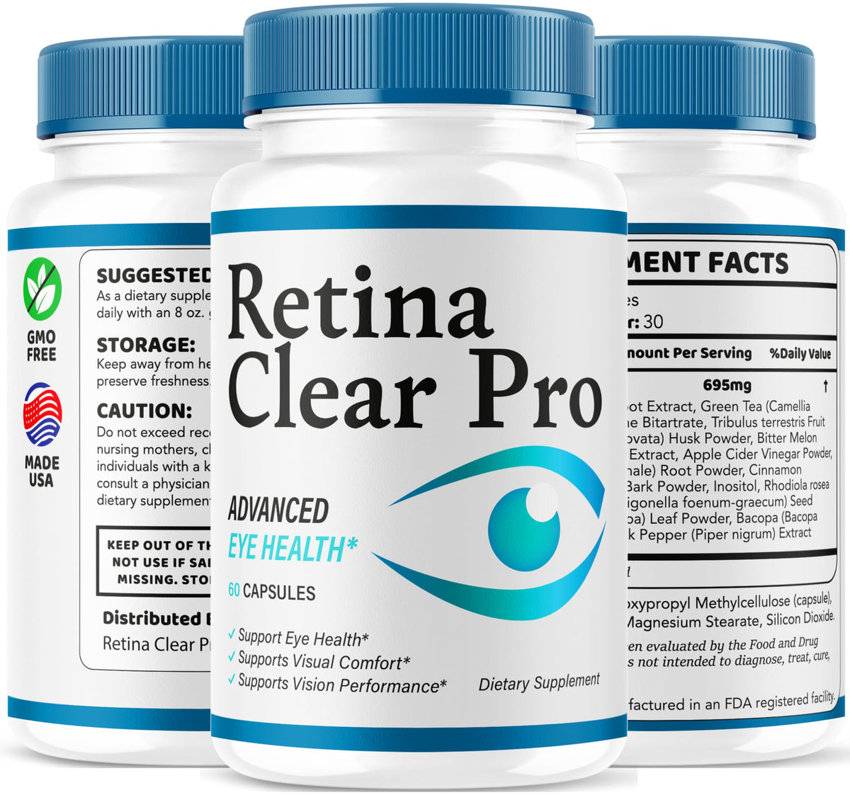 Capsules Retina Clear Pro dans un environnement de vie saine