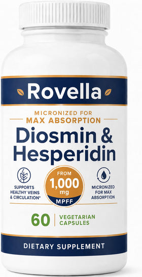 Capsules Rovella Diosmine et Hespéridine en boîte