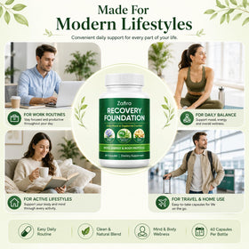 Capsules Saffran Zafira MEMOCORE sur une table