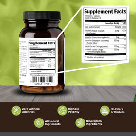 Capsules Santa Cruz Paleo avec ingrédients visibles