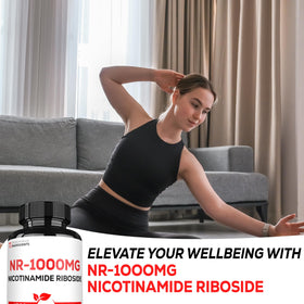 Capsules Satoomi Nicotinamide Riboside sur une surface en bois