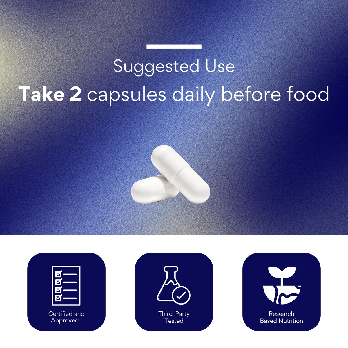 Capsules Sciatimax avec un verre d'eau