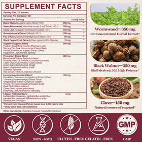 Capsules SKLIA 30-en-1 1815mg dans une main