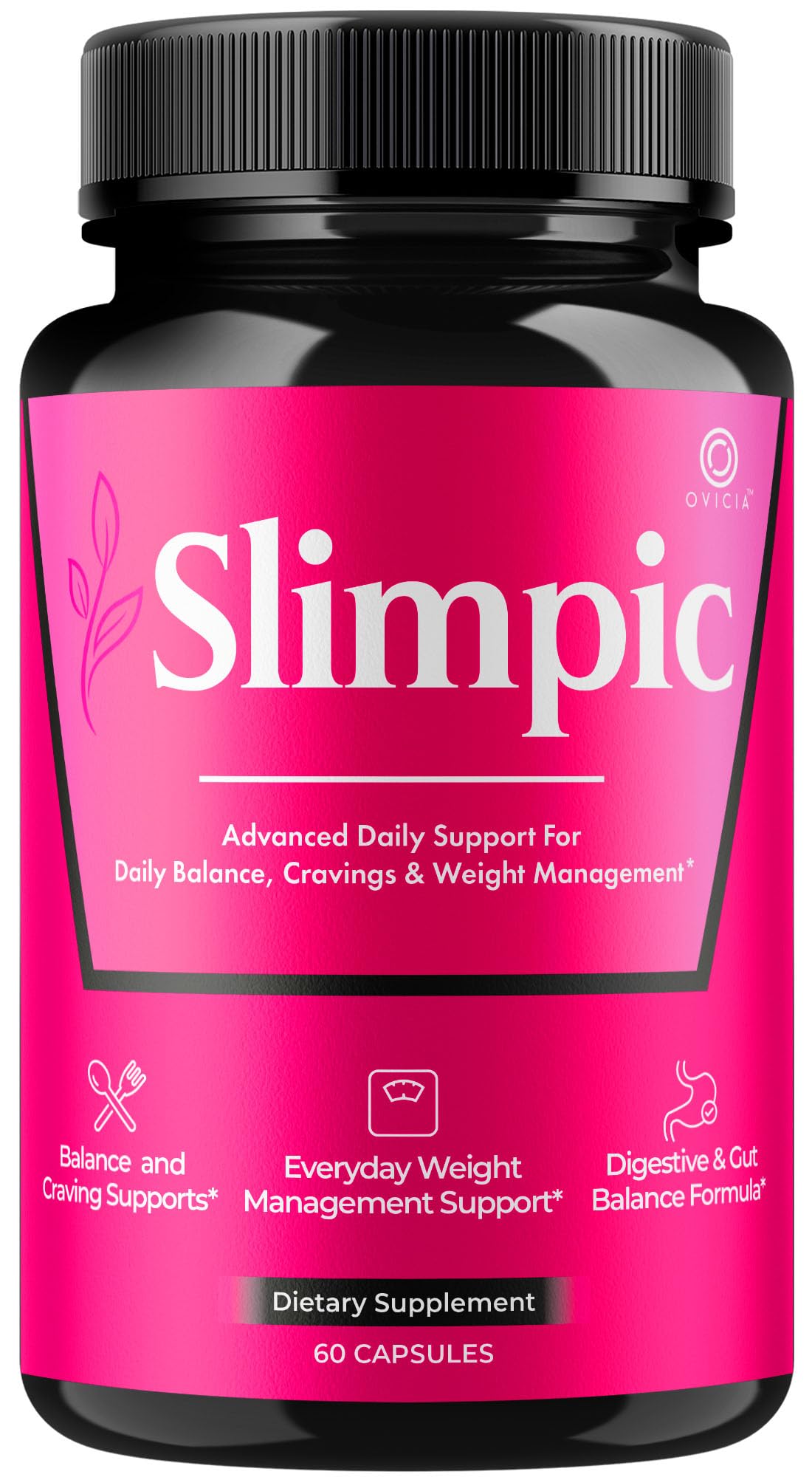 Capsules Slimpic OVICIA 60 capsules vue de face