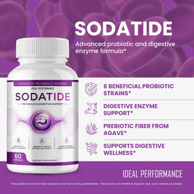 Capsules Sodatide de IDEAL PERFORMANCE sur fond blanc