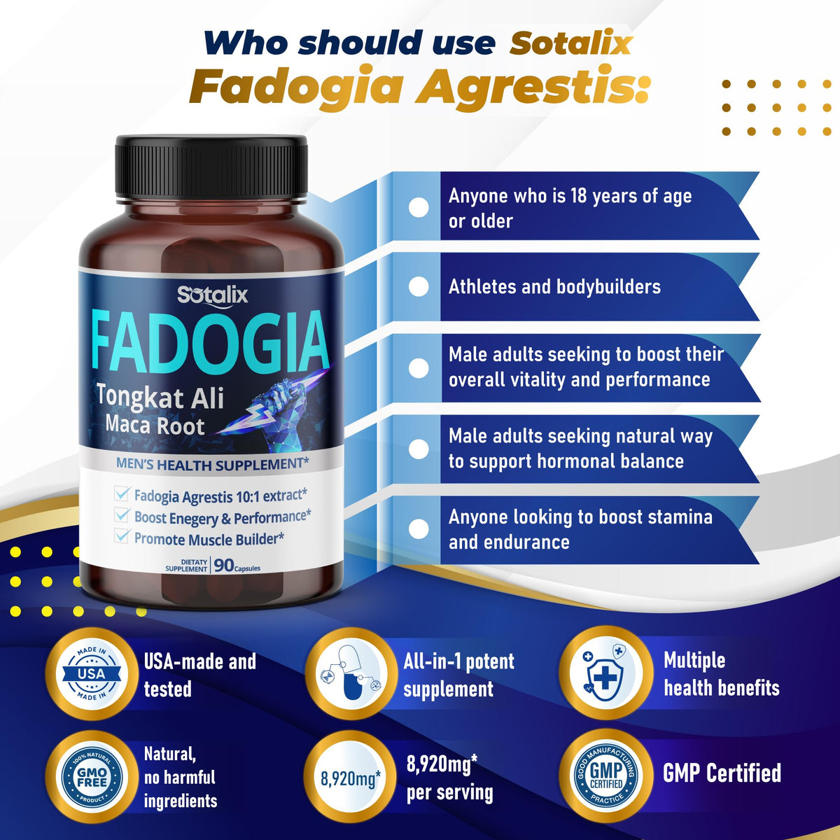 Capsules SOTALIX SUPPLEMENT dans une main