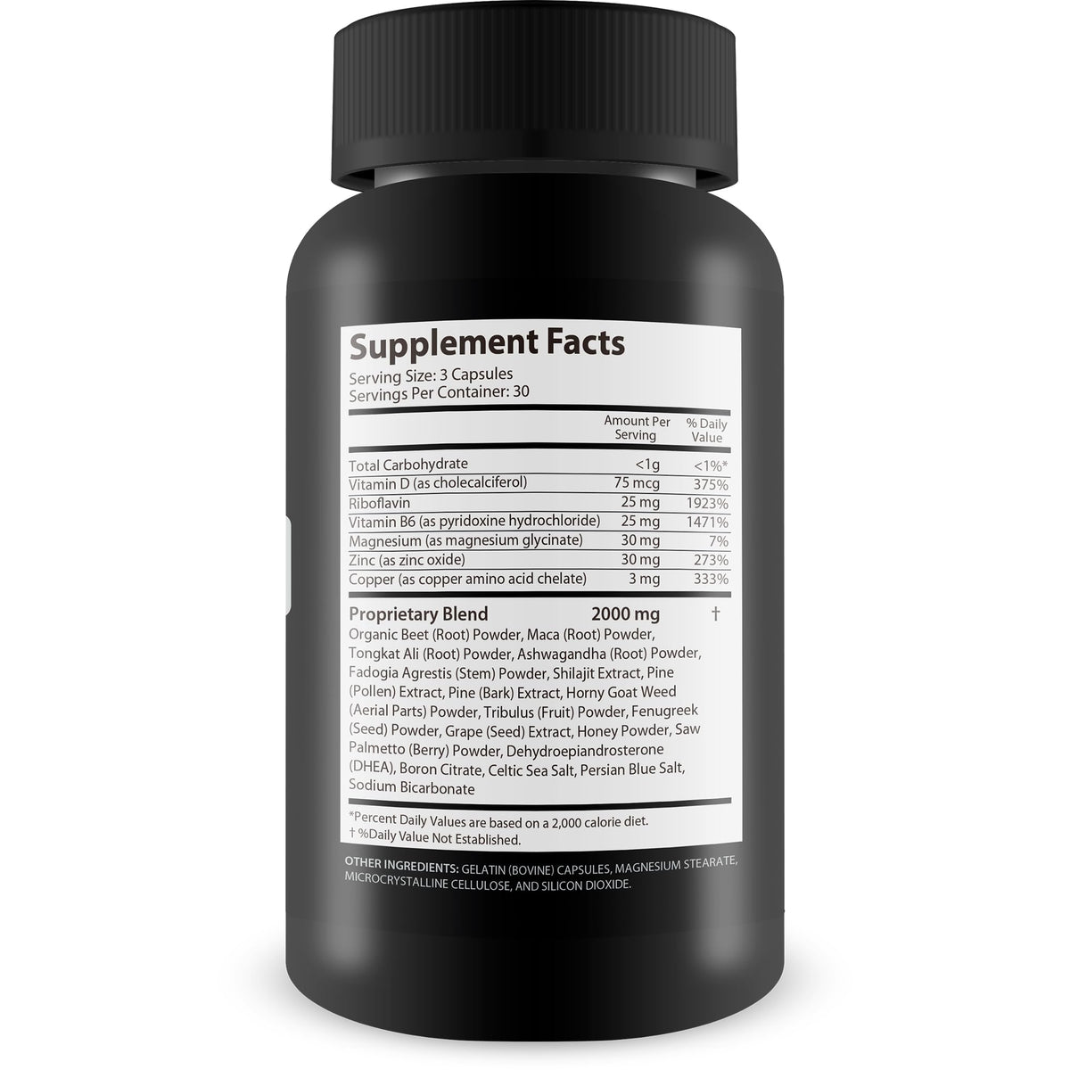 Capsules Steel Promax pour la circulation sanguine