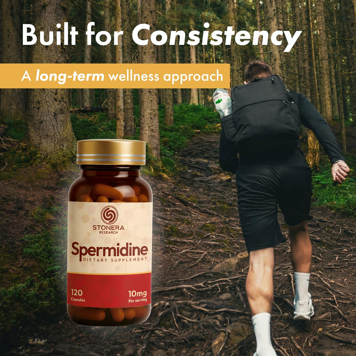 Capsules STONERA Spermidine dans un environnement naturel
