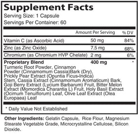 Capsules SugarBalance Max d'IDEAL PERFORMANCE sur fond blanc