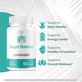 Capsules SugarBalance OVICIA en main