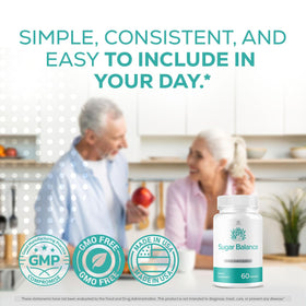 Capsules SugarBalance OVICIA sur une table