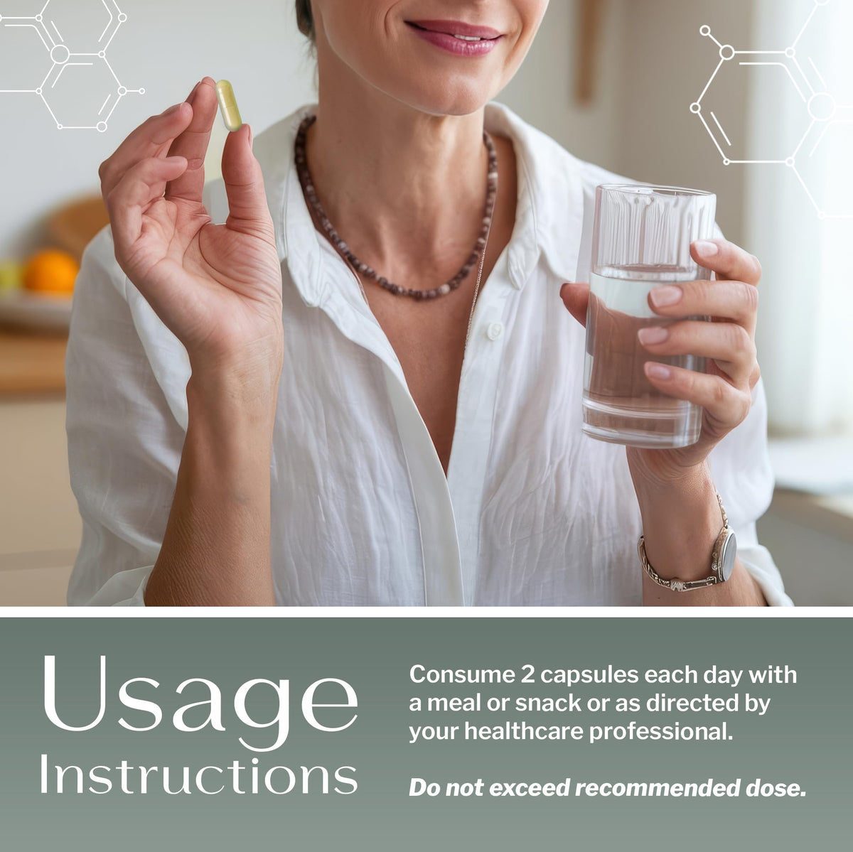 Capsules SugarMD Complément Alimentaire Neuropathie sur une surface blanche
