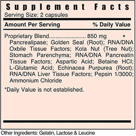 Capsules Systemic Formulas Bio Function #17 D sur fond blanc