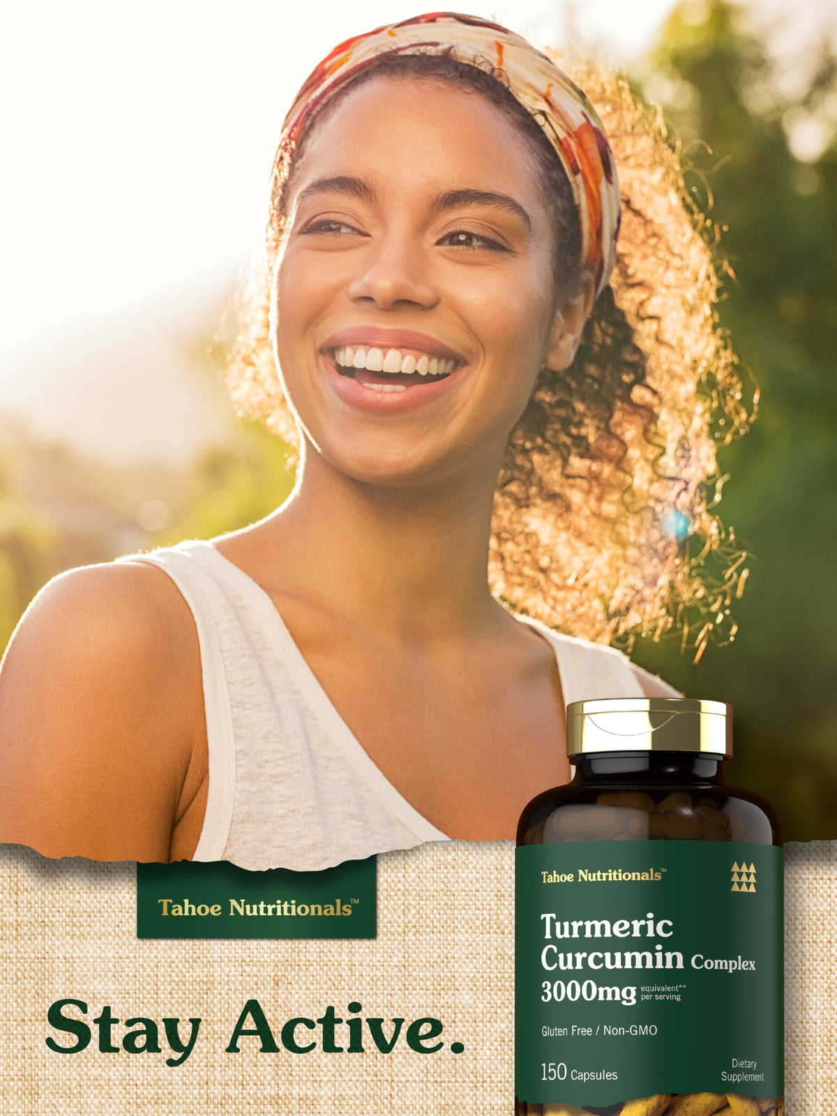 Capsules Tahoe Nutritionals sur fond blanc